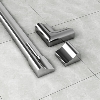 Aluminium  Schwallschutzleiste Schwallprofil Schwallschutz Schwallleiste 60-90cm