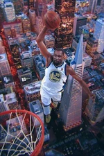 Kevin Durant Dunk Poster Wall Art Home Decor Photo Prints 16x24, 20x30, 24x36"