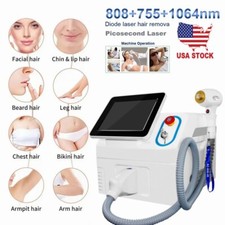 755nm 808nm 1064nm Diode Laser Hair Removal Machine Painless Skin Rejuvenation