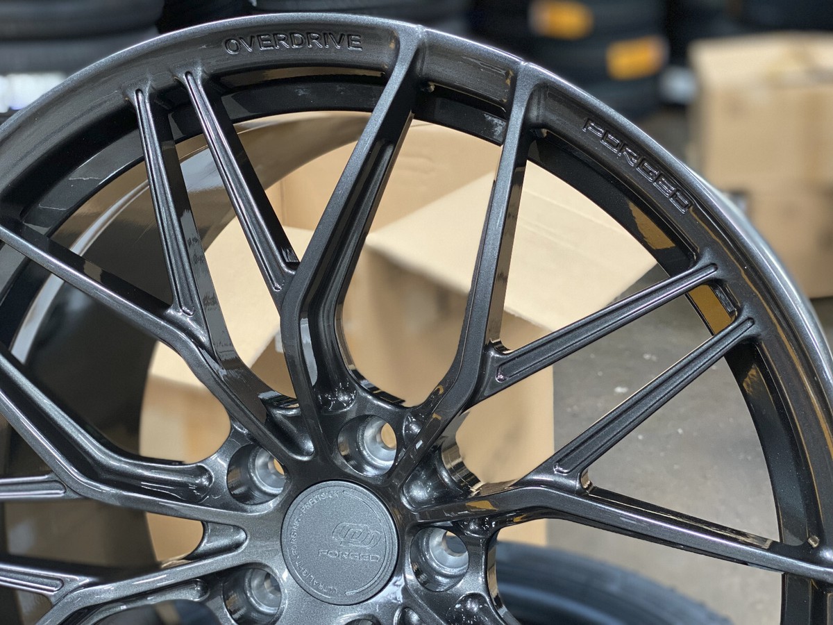 New 19x8.5J 19x11J Blackout FORGED (4 Wheel) 5x112 AUDI R8