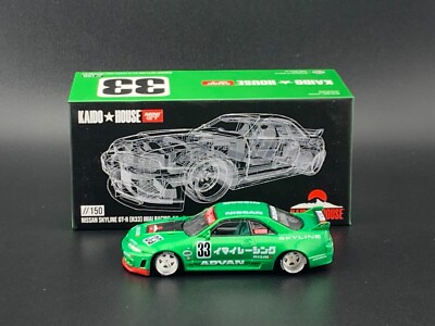 限定MINIGT KAIDO★HOUSE GT-R (R33) 116 チェイス Kaido House x Mini GT Nissan GT-R (R33) Active Carbon R