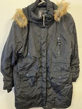 Fahrenheit Black Coat Size 4XL