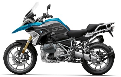 Protection side lights tank BMW R 1250 GS L-063 Cosmic Blue (Black)