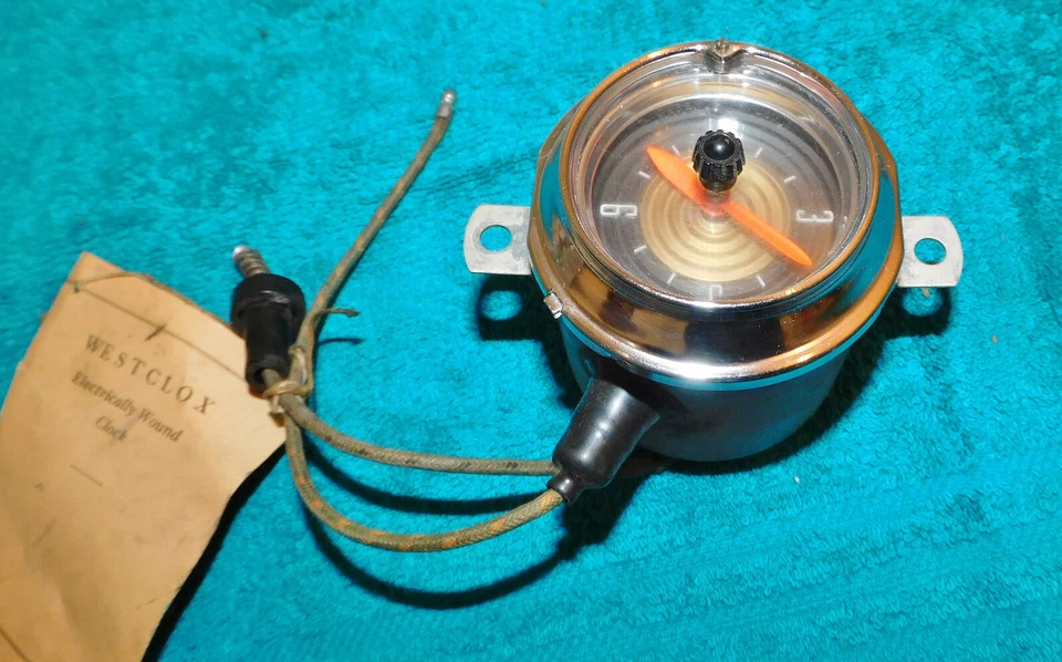 Ford Mainline Customline Crestline Victoria Sunliner 1952 nuevo electo. RELOJ DASH Foto 4 de 4