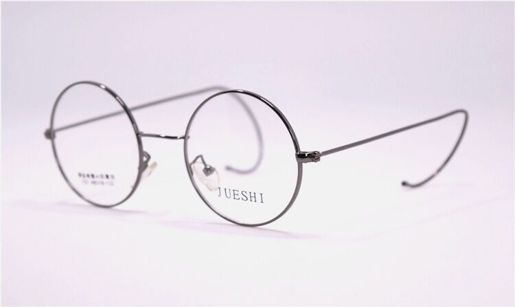 Gold Rim Eyeglasses frames Eyewear Round Glasses Retro | eBay