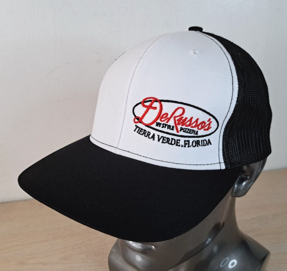DERUSSOS NY STYLE PIZZERIA ADJUSTABLE SNAPBACK TRUCKER/MESH HAT