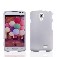 For Lg L31c White 2-pc Hard Skin Cover Case + Screen Protector For Lg L31c White 2-pc Hard Skin Cover Case + Screen Protector