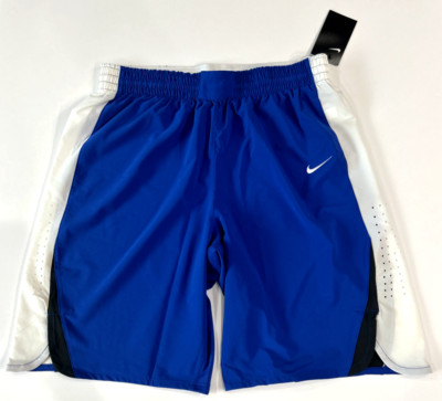 Nike Hyperlite Women's Basketball Shorts 867776-494 Blue/White Size XL-Tall -NWT