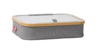 Prym Box Canvas & Bamboo (Anthrazit) NäHkorb Handarbeitstasche