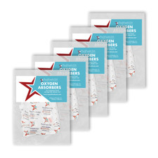 PackFreshUSA 200cc Oxygen Absorber Compartment Packs Food-Grade Non-Toxic