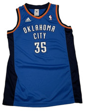 Oklahoma City Thunder Jersey. Size 13-14 Y. Kevin Durant Adidas NBA Basketball