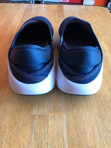 Women 12, Men 10.5 Nike Reina Easyon Shoes FN0345-401 Armory Navy Blue Plum - Picture 8 of 10