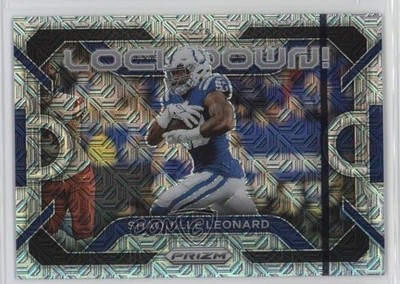 2023 Panini Prizm Lockdown Mojo Prizm 16/25 Shaquille Leonard #LD-11 14t3