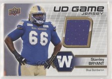 2021 Upper Deck CFL UD Game Jersey Stanley Bryant #UD-SB 0sh0