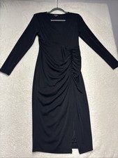 Express ladies black dress size medium long sleeve black