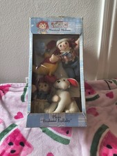 Raggedy Ann  Andy MUSICAL MOBILE Nursery Crib Decor Classic BRAHMS LULLABY New