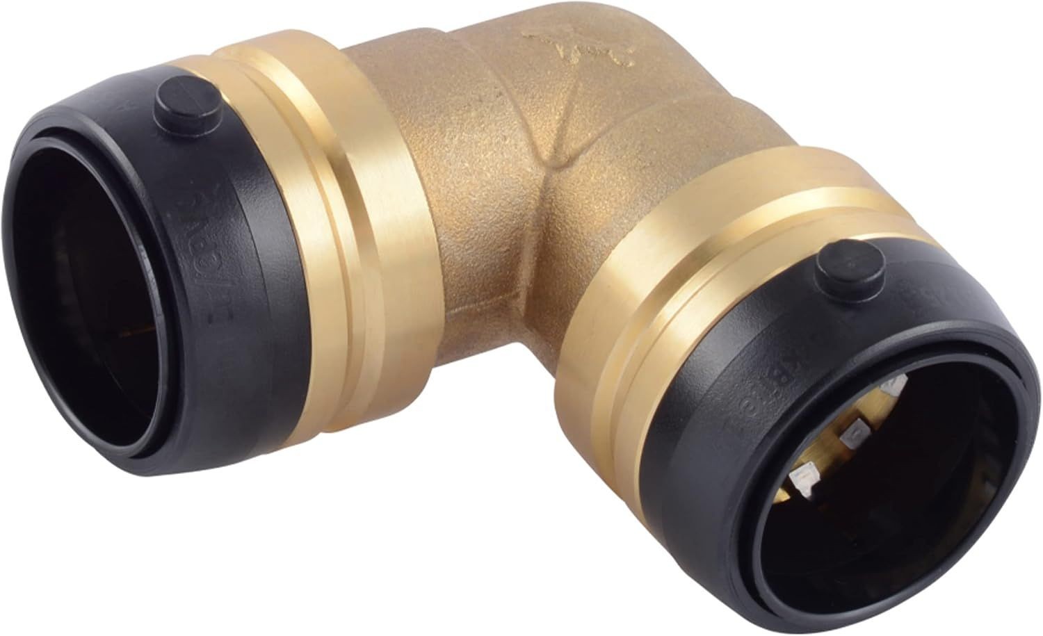 1-1/4 Inch 90 Degree Elbow Push to Connect Brass Plumbing Fitting