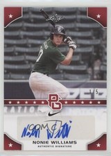 2015 Leaf Perfect Game National Showcase Red 1/5 Nonie Williams #PG-NW3 Auto 3lz