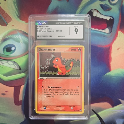 Charmander graded CGC 9 for sale on eBay