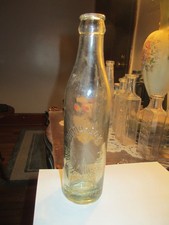Vintage WOOD-COX BROWNSMILLS N.J. soda bottle 8 Fl Ozs 1920's New Jersey Soda