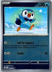 Piplup 027/094 Phantasmal Flames Reverse Holo