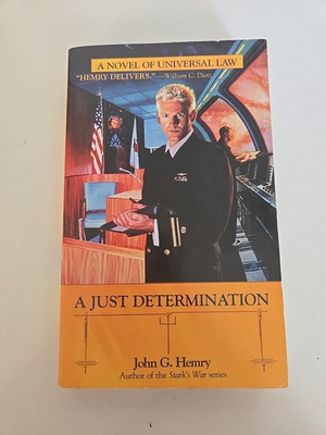 #ad Just Determination by Jack Campbell and John G. Hemry 2003 Uk a Format... $2.99