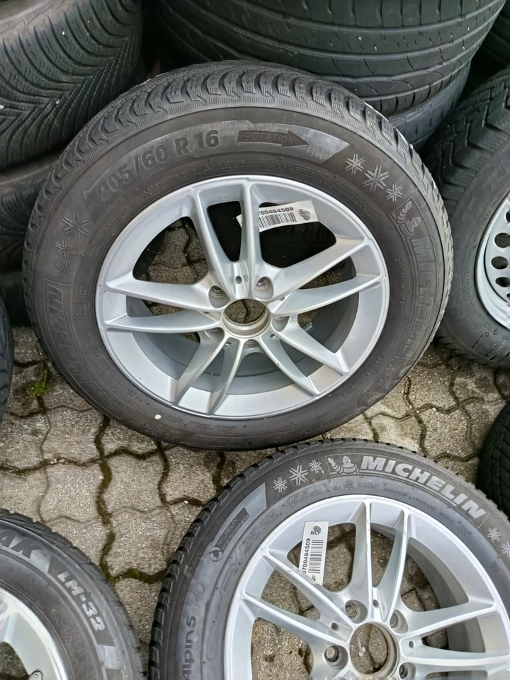 205/60 MO R16 A B Klasse W177 16 Zoll Winter Reifen Winterräder Winter Räder 7mm - Bild 3 von 4