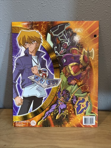 Vintage 1996 YUGIOH School File Folder 3 Ring Punched Enter The Shadow Realm - Picture 2 of 5