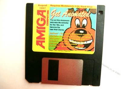 81891 Amiga Computing - Get Animated - Commodore Amiga (1997) August 1997