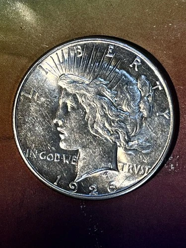 1926 s Peace Dollar  Beautiful BU coin