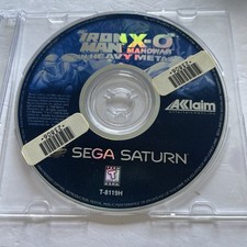 Iron Man/X-O Manowar in Heavy Metal (Sega Saturn, 1996) Disc Only- Tested