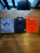 Vintage 1990s Ben Davis Zip Work Shirt β Made in USA