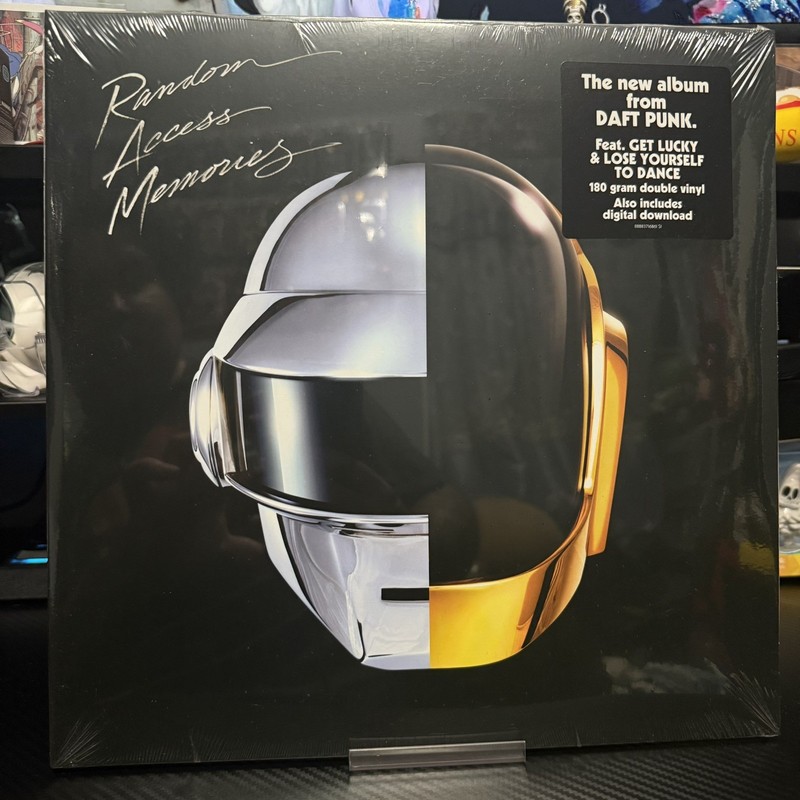 Random Access Memories by Daft Punk 2LP [Vinyl New] Black Record Album Get Lucky