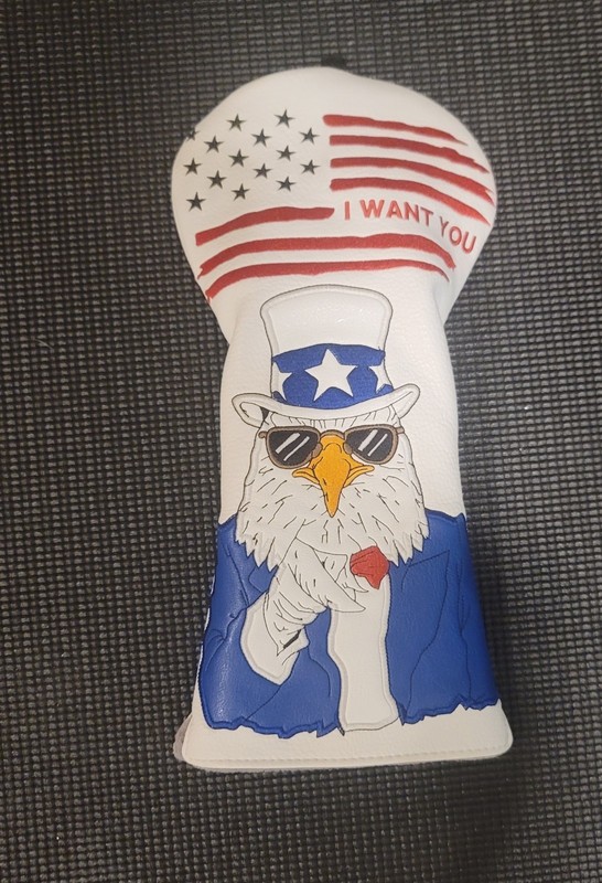 Golf Club Cover Eagle -I Want You!