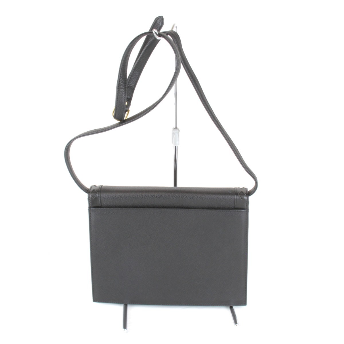 Borsa a tracolla "USATA" SAINT LAURENT in pelle nera ottime condizioni