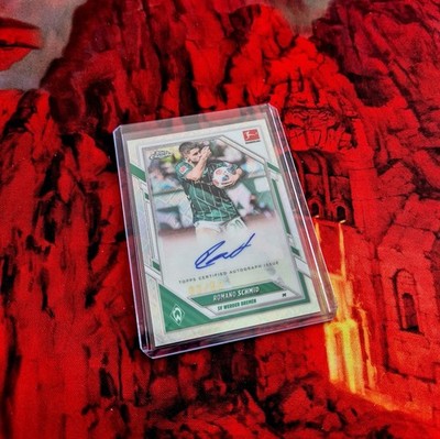 Topps Bundesliga Chrome 25/26 Werder Bremen Romano Schmid /52 Autograph