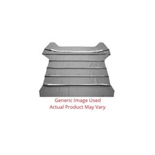 Headliner For 1970 Chrysler Newport Hardtop 2-door Vinyl Black Front Rear 2 Pcs