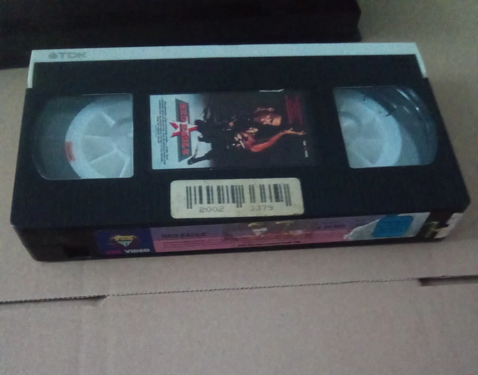 VHS Kassette - Red Eagle - VPS Video - Großbox mit Weiße Klappe - Van Damme RAR! - Bild 3 von 4