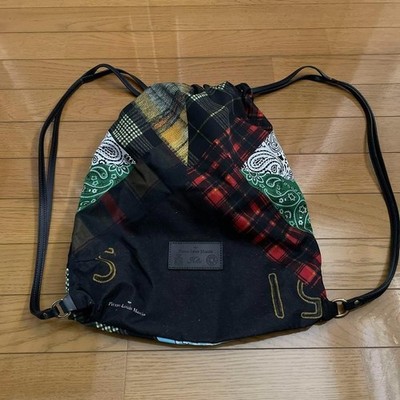 Felisi x Pierre-Louis Mascia Red Leather Backpack Unisex Collaboration Authenti