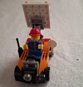 3x LEGO City Sets 30357, 60250 & 3177 Road Worker City Car Mail Plane COMPLETE