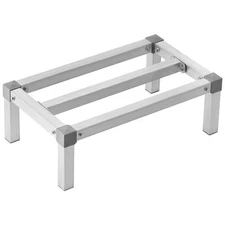 Aluminum Dunnage Rack Stationary Dunnage Rack 24” x 14” x 8” Storage Rack