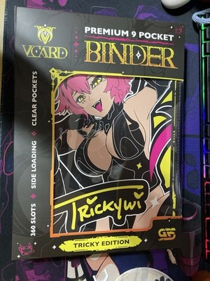 Gamersupps VCARD Premium 9 Pocket Binder Tricky Edition Brand New