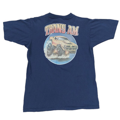 Vtg 70s Roach Sportswear Trans Am T-Shirt Small, Pontiac Firebird Car Racing Tee