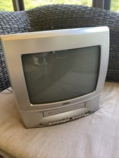 Vintage RCA T13208 TV/VCR Combo Retro Gaming Television VCR DOES NOT WORK