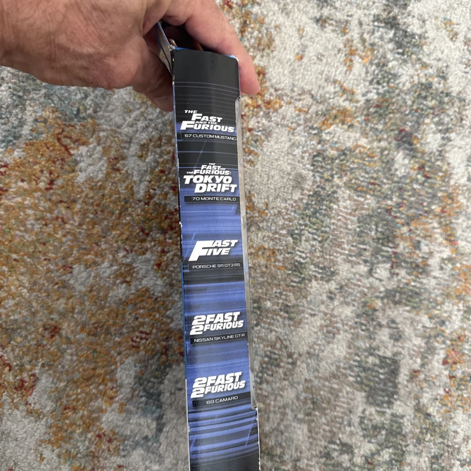 Fast & Furious 5-Pack 2019 Hot Wheels Skyline Monte Carlo Porsche Camaro Mustang - Image 4 of 4