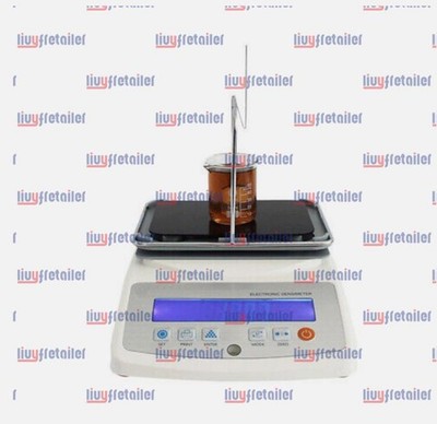 High Accuracy Liquid Density Testing Meter Gravity Densimeter Tester 0.01-600g