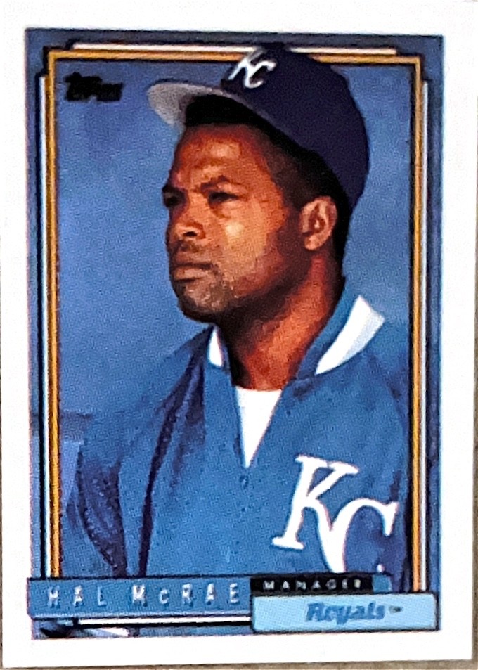 1992 Topps Micro #519 Hal McRae