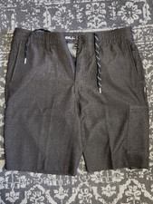 O'Neill Mens Crossover Hybrid Shorts, 32 Gray, Quick Dry, Stretch, Cargo