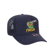 Phish Hat MSG CREATURE Official Dry Goods Blue Snapback Trucker Hat NEW YORK NY