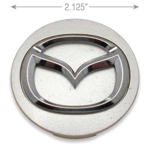 Mazda 3 5 6 Miata RX8 CX7 CX9 Silver Wheel Hub Center Cap Genuine OEM BBM237190
